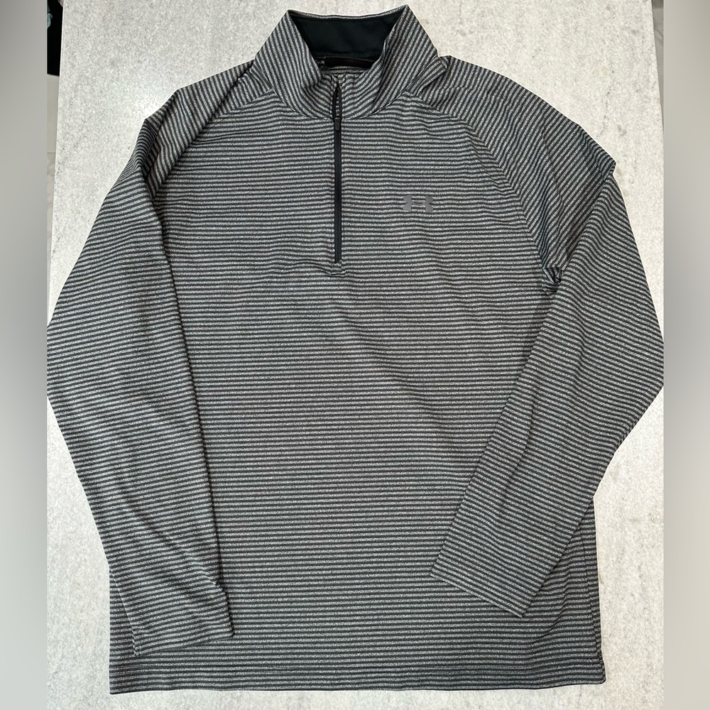Men’s Golf Under Armour Quarter Zip Q-Zip Pullover Size Medium